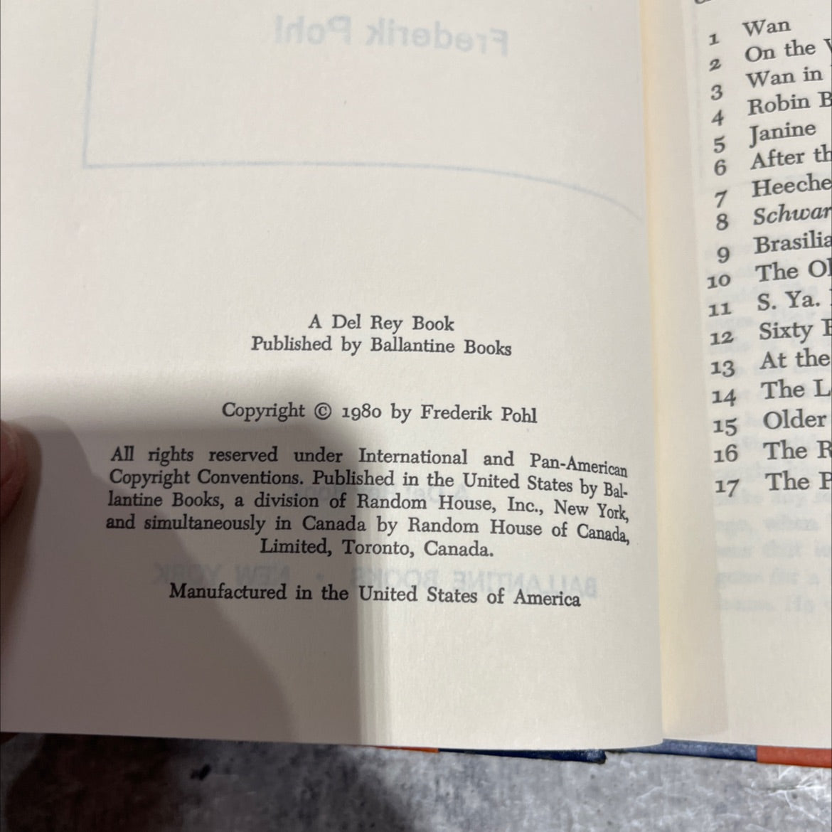 beyond the blue event horizon book, by Frederik Pohl, 1980 Hardcover image 3