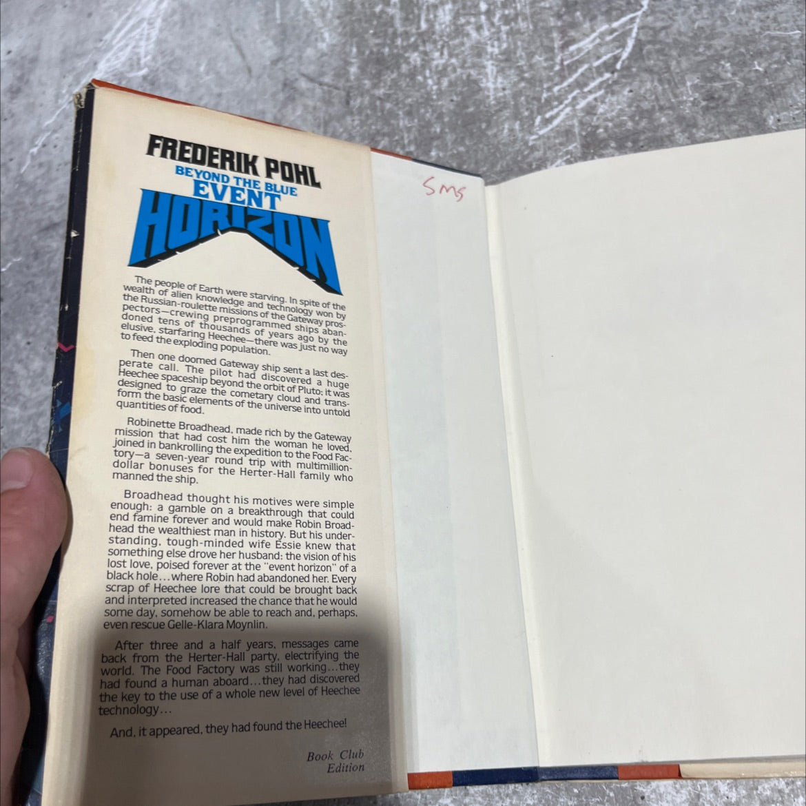 beyond the blue event horizon book, by Frederik Pohl, 1980 Hardcover image 4