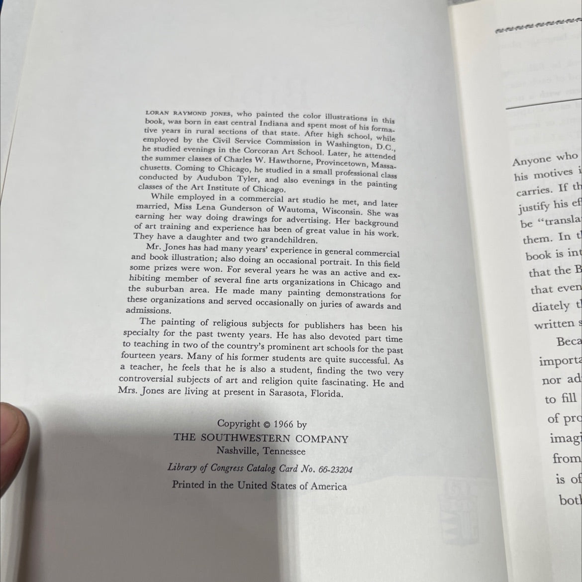 bible stories that live book, by patricia summerlin martin, 1966 Hardcover image 3