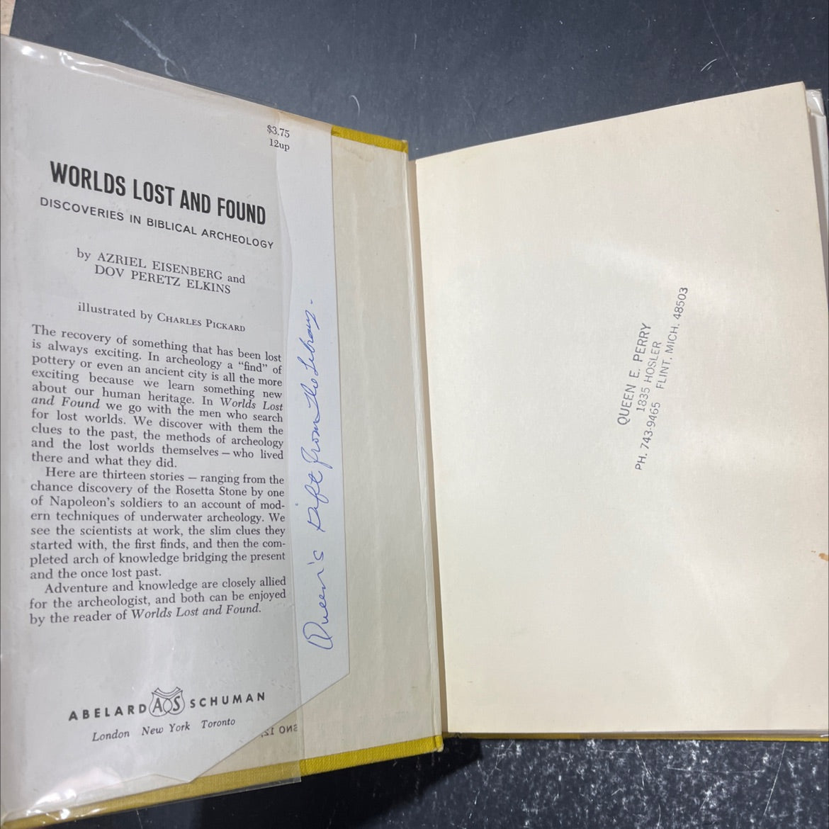 biblical discoveries and the story of calendar discovery: dead sea scrolls book, by Azriel Eisenberg and Dov Peretz image 4