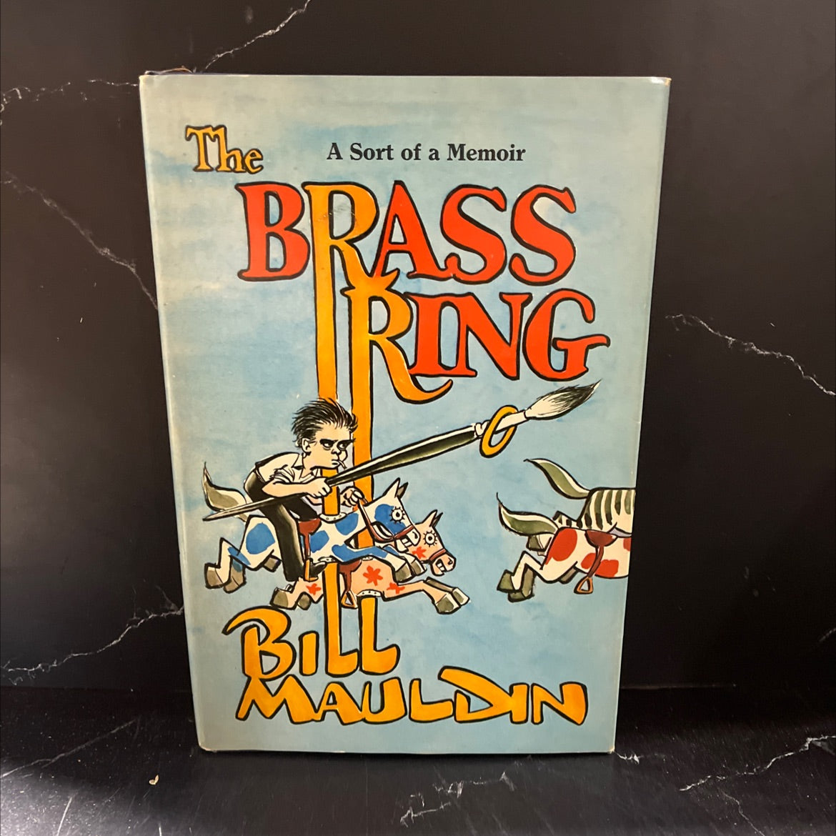 bill mauldin the brass ring book, by william mauldin, 1971 Hardcover image 1