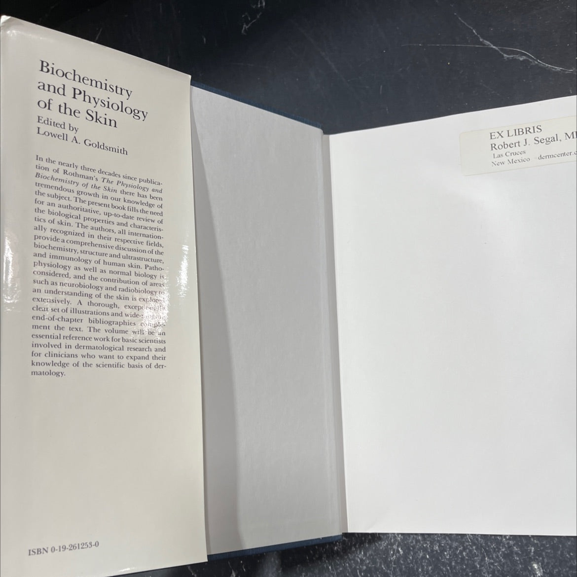biochemistry and physiology of the skin book, by lowell a. goldsmith, 1983 Hardcover image 4