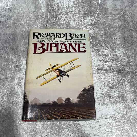 biplane book, by richard bach, 1983 Hardcover image 1