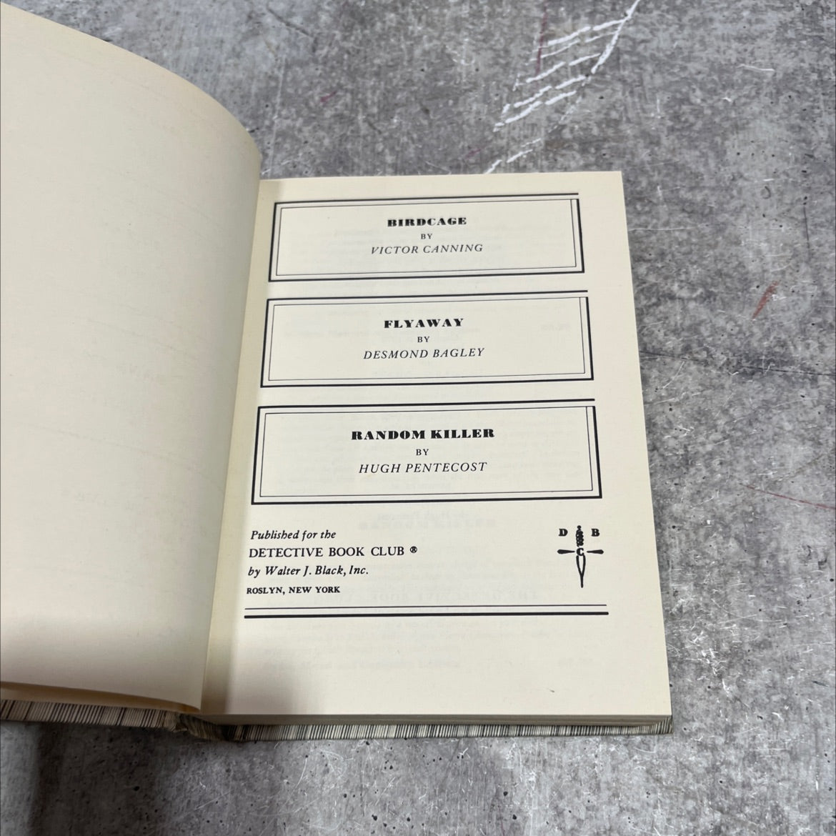 birdcage book, by Victor Canning, 1979 Hardcover image 2