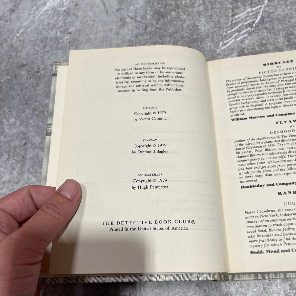 birdcage book, by Victor Canning, 1979 Hardcover image 3