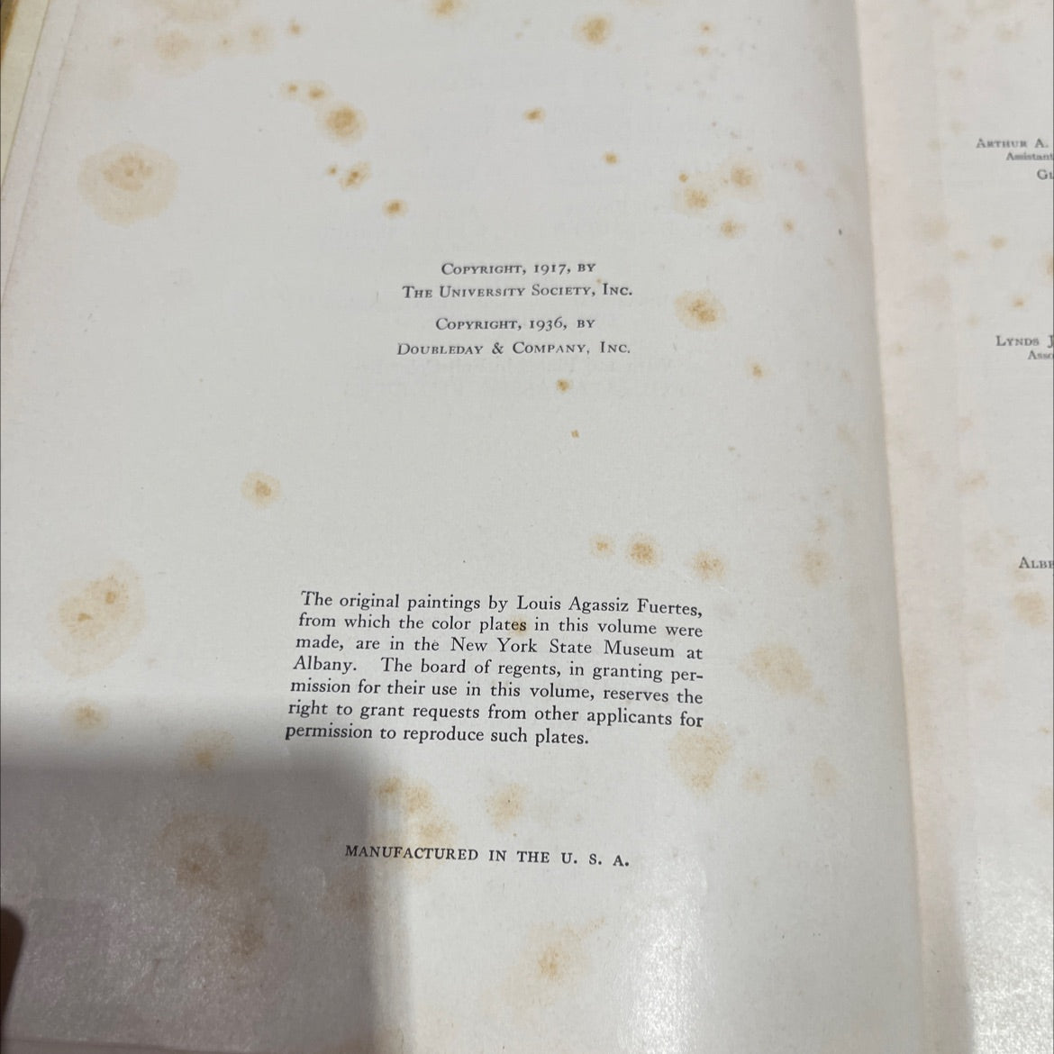 birds of america book, by t. gilbert pearson, 1936 Hardcover image 3