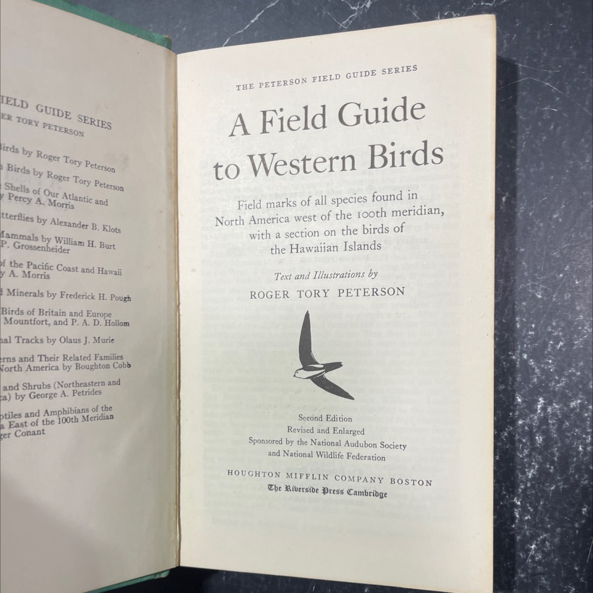 birds book, by roger tory peterson, 1961 Hardcover image 2