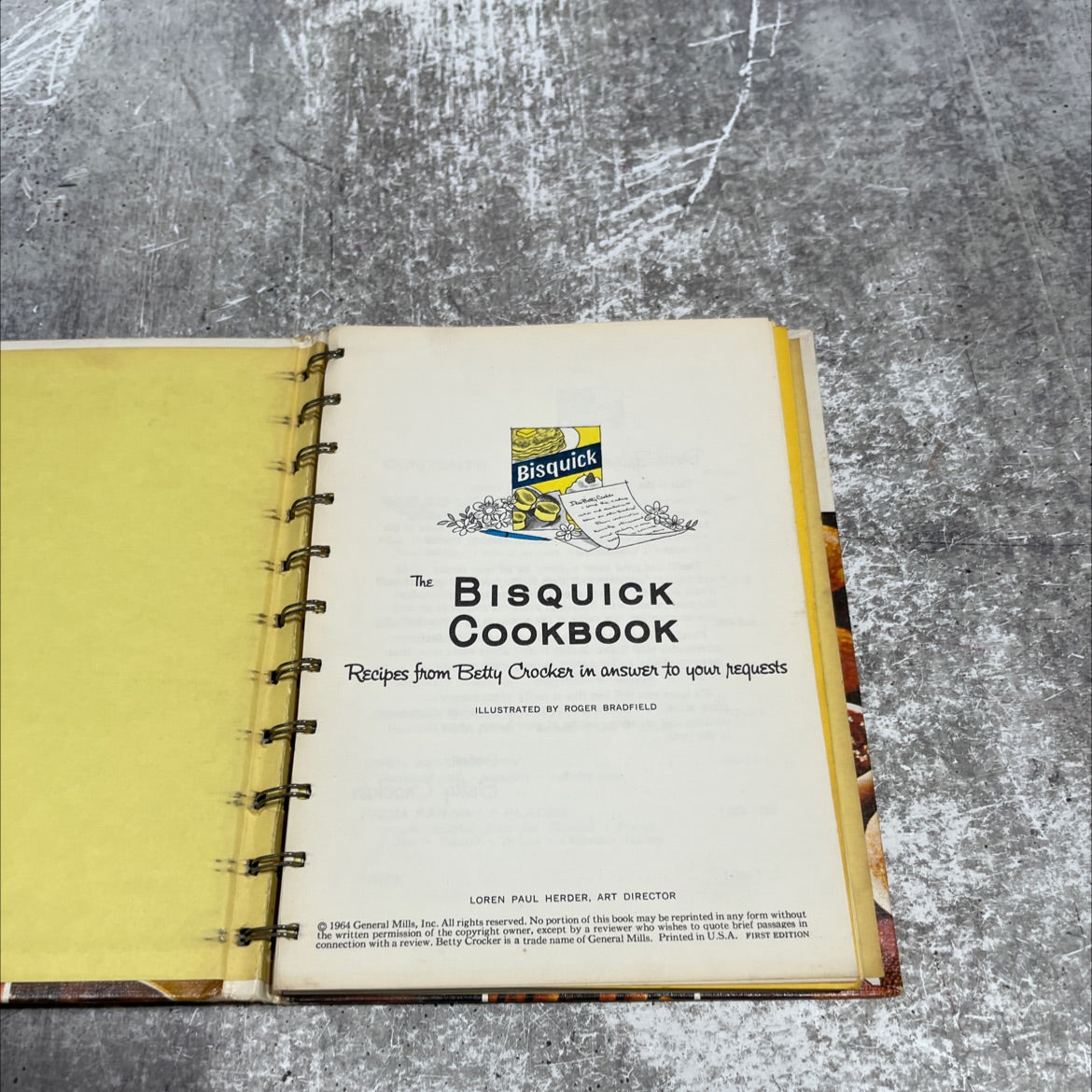 bisquick the bisquick cookbook book, by betty crocker, 1964 Hardcover image 2