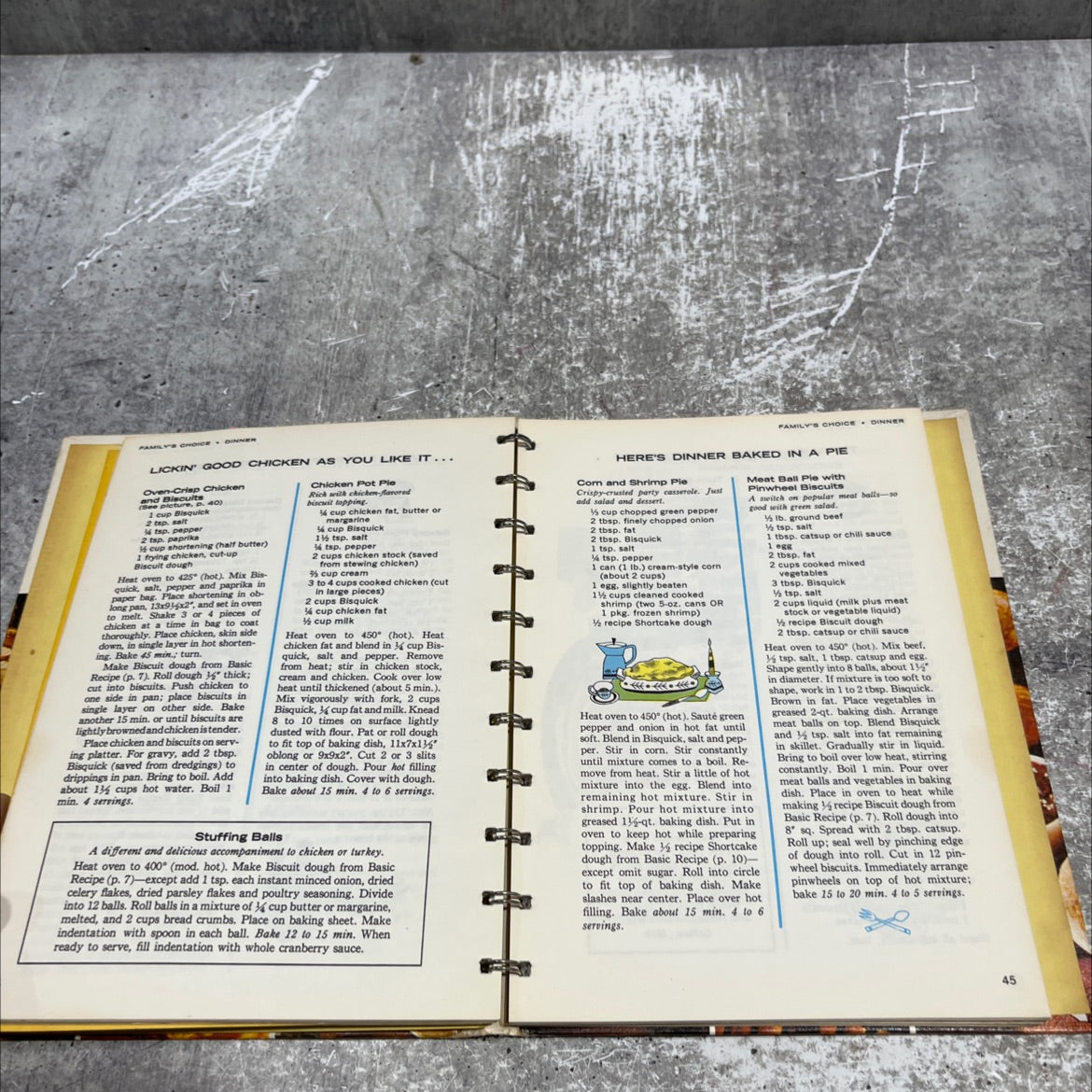 bisquick the bisquick cookbook book, by betty crocker, 1964 Hardcover image 4