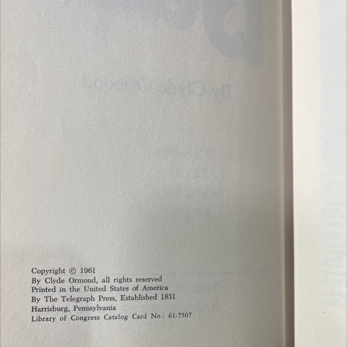 black grizzly brown polar bear! book, by Clyde Ormond, 1961 Hardcover image 3