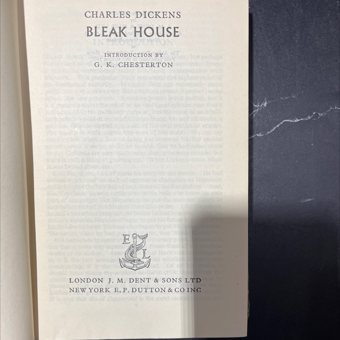 bleak house book, by charles dickens, 1956 Hardcover image 2