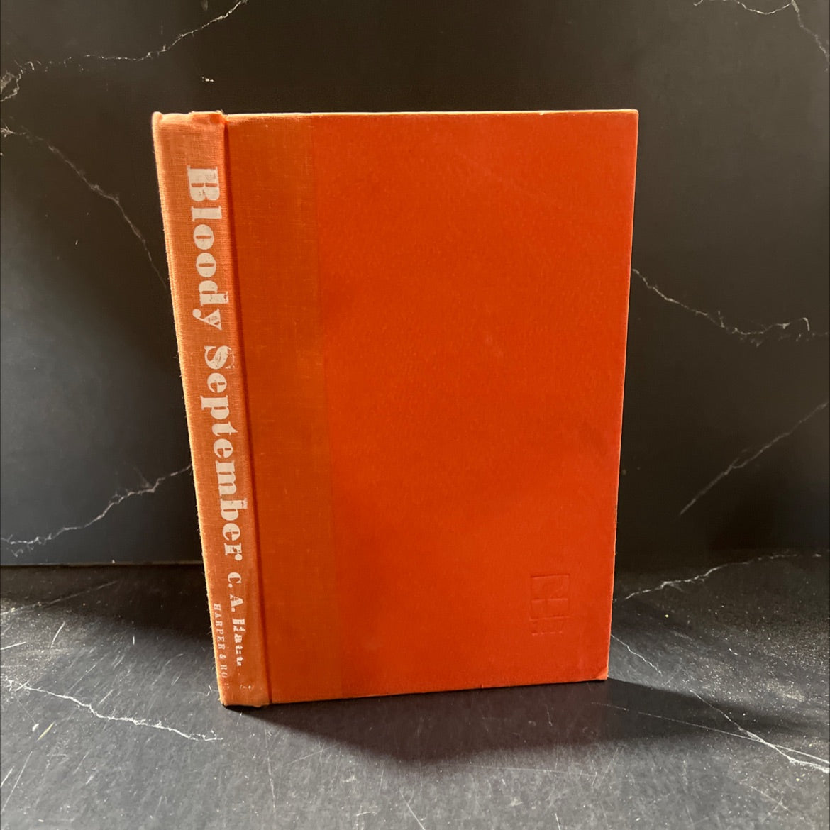 bloody september book, by C. A. Haddad, 1976 Hardcover image 1