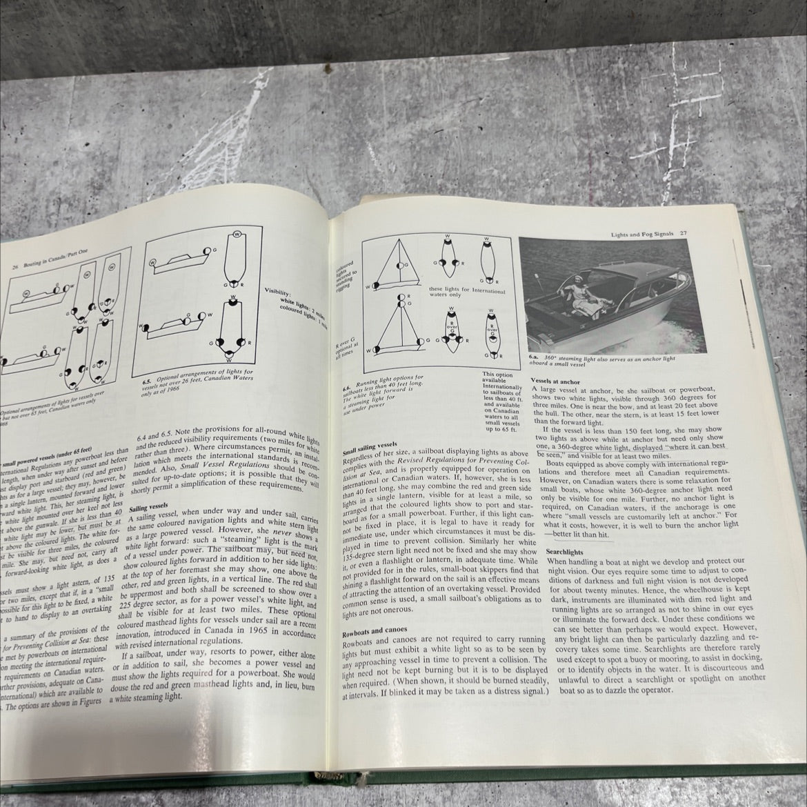 boating in canada practical piloting and seamanship book, by garth griffiths, 1967 Hardcover image 4
