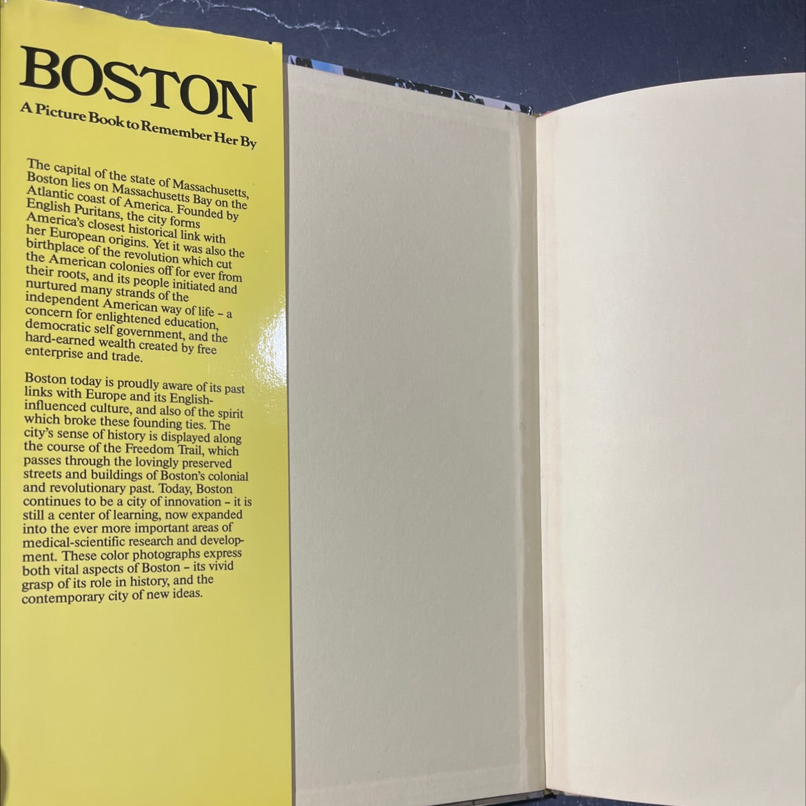 boston a picture book to remember her book, by unknown, 1987 Hardcover image 4