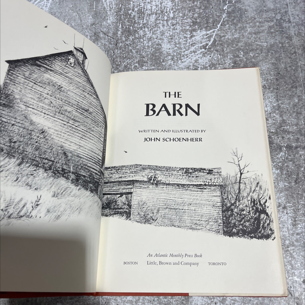 boston the barn book, by john schoenherr, 1968 Hardcover image 2