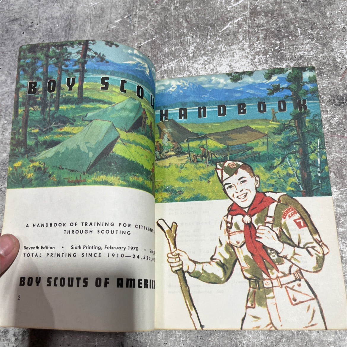 boy 500 handbook 2 a handbook of training for citizenship book, by Irving J. Feist, Alden G. Barber, 1970 Paperback image 2