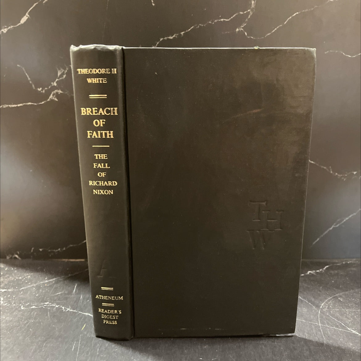 breach of faith the fall of richard nixon book, by theodore h. white, 1975 Hardcover image 1