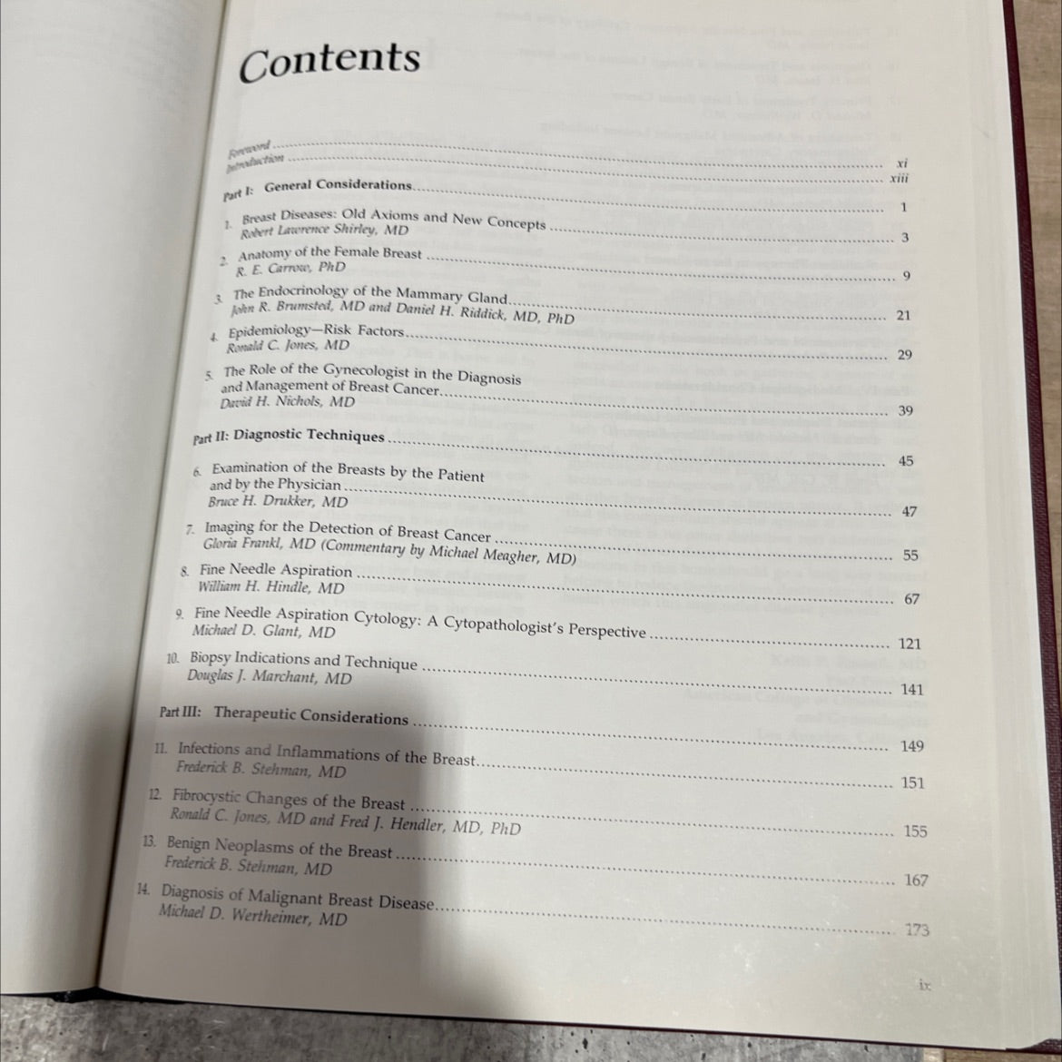 breast disease for gynecologists book, by William H. Hindle, MD, 1990 Hardcover image 4