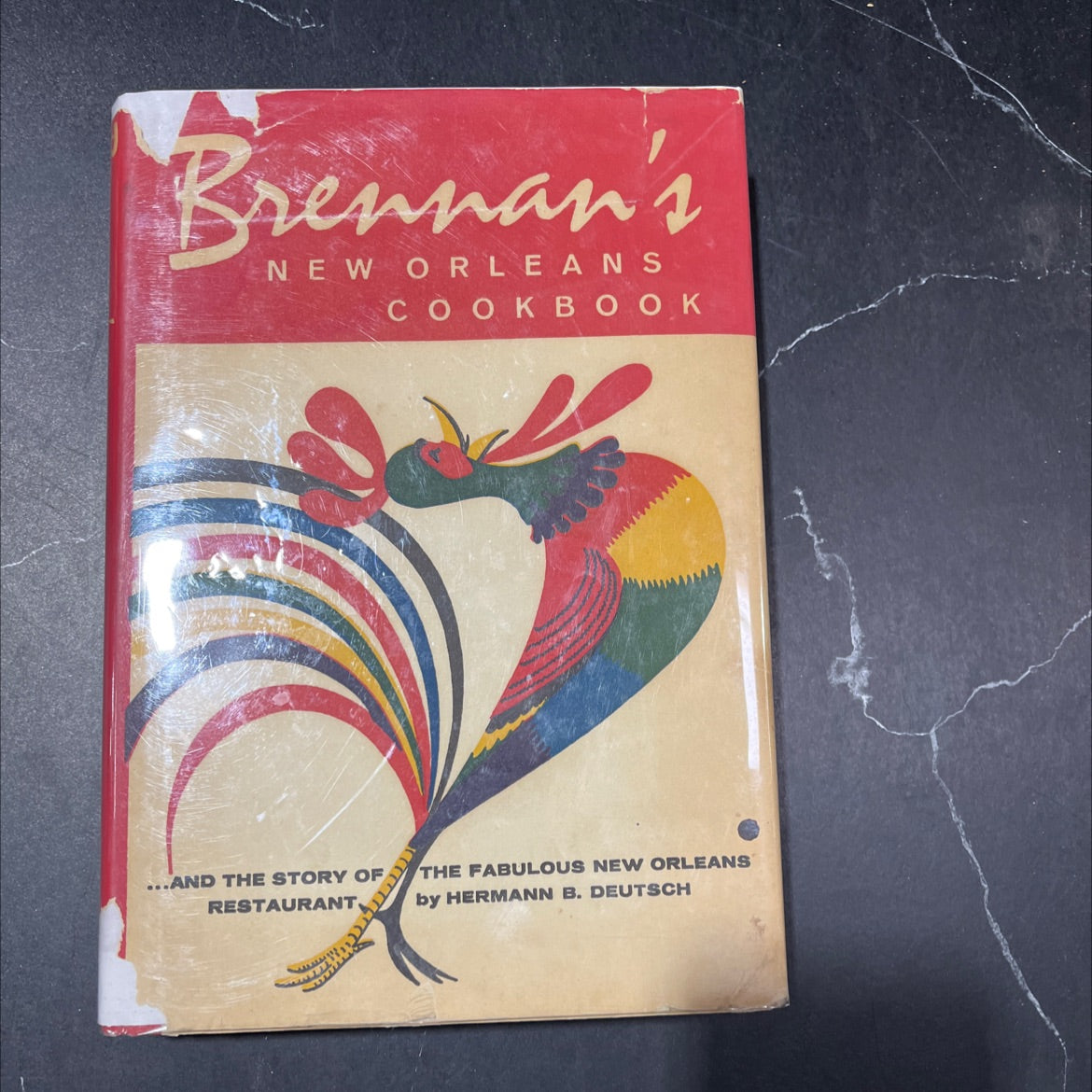 brennan's new orleans cookbook with the story of the fabulous new orleans restaurant book, by hermann b. deutsch, 1964 image 1