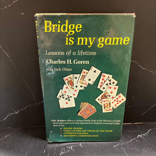 SIGNED bridge is my game book, by chas h. goren, 1965 Hardcover image 1
