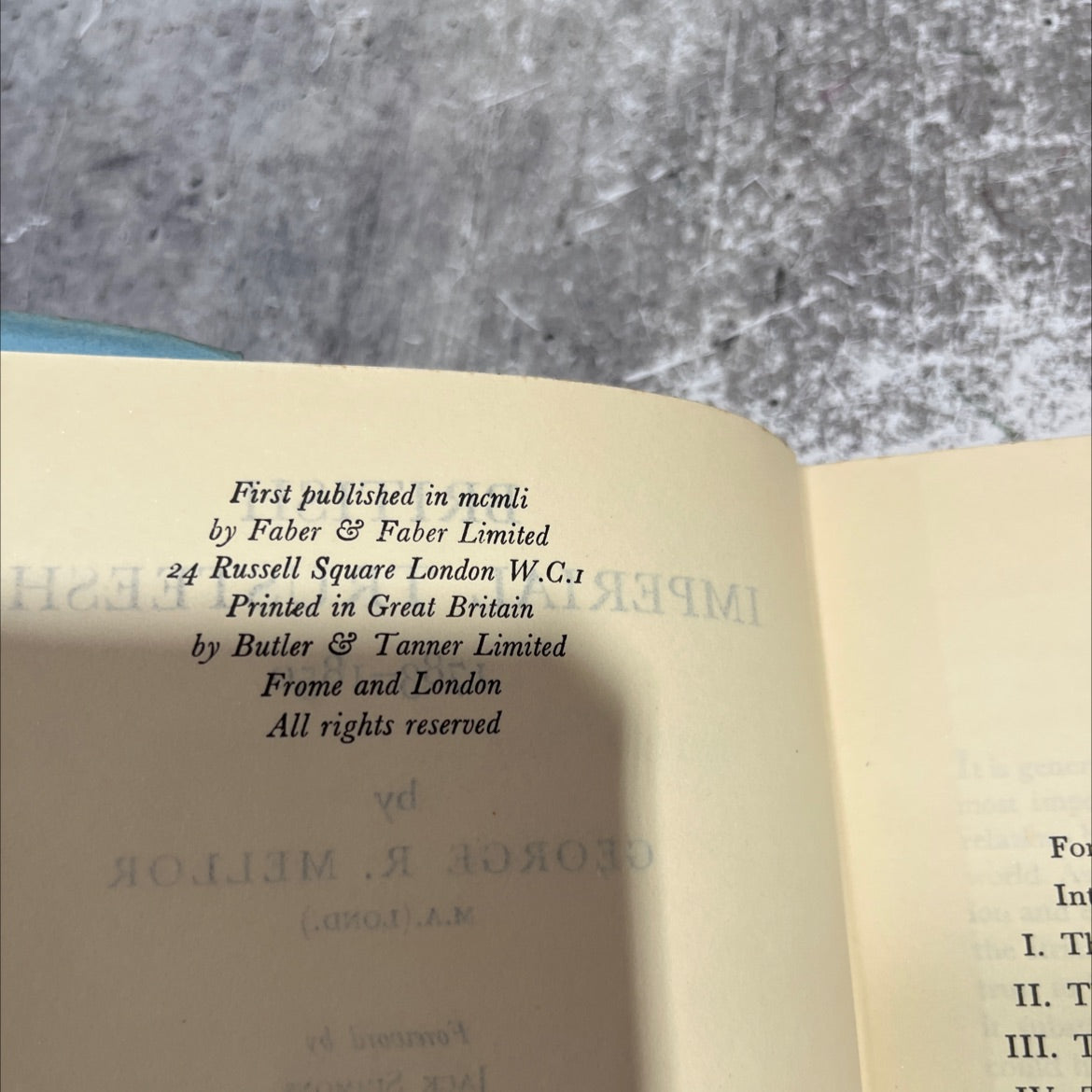 british imperial trusteeship 1783-1850 book, by george r. mellor, 1951 Hardcover image 3