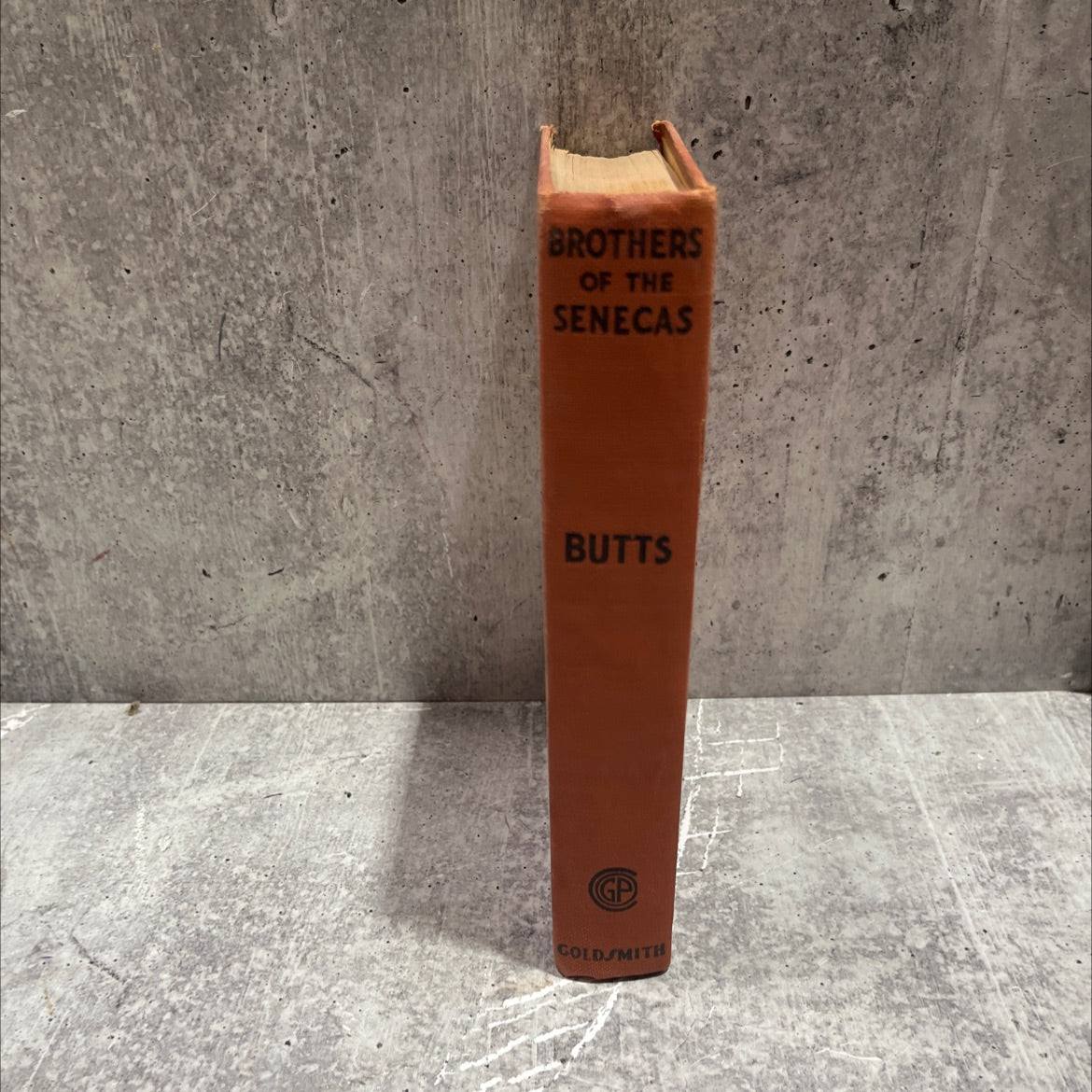 brothers of the senecas book, by walter e. butts, jr., 1935 Hardcover image 4