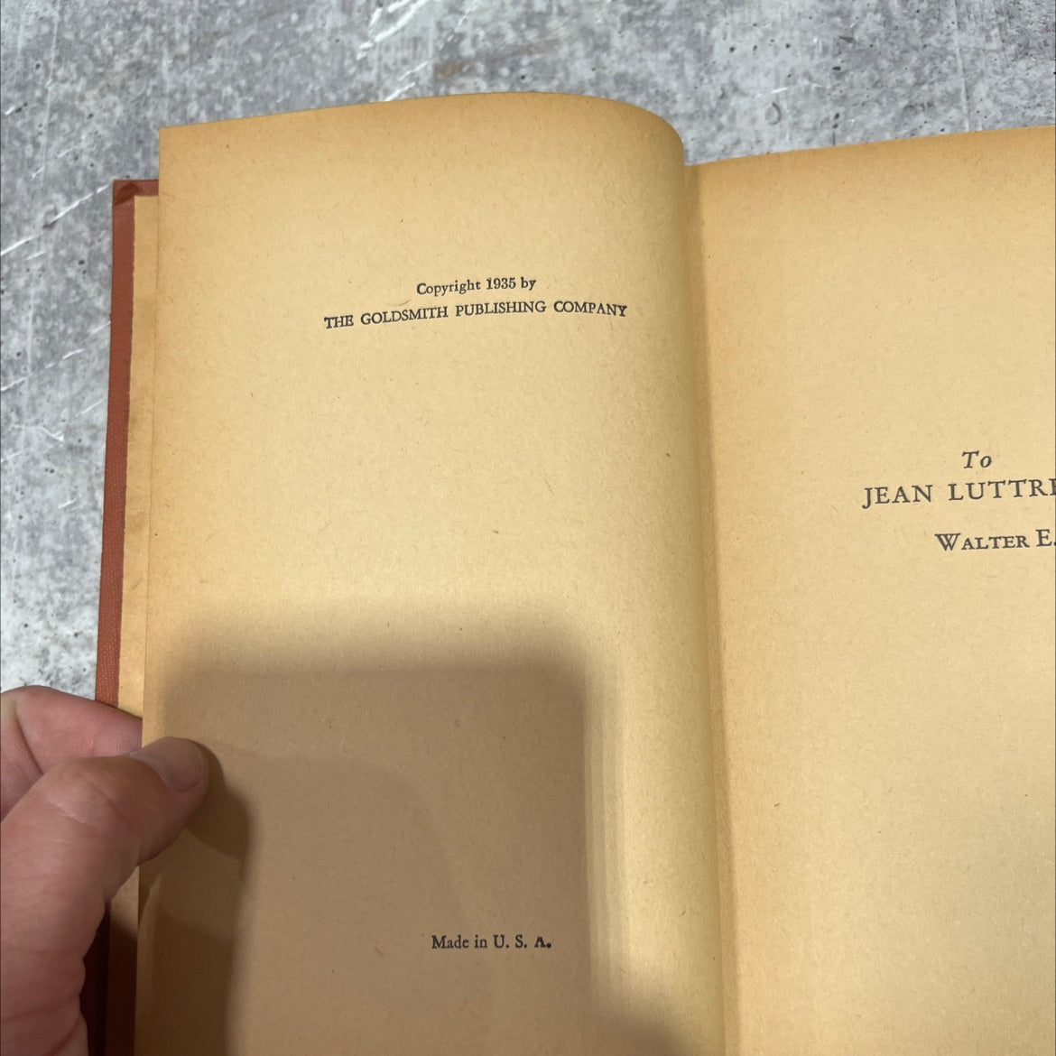 brothers of the senecas book, by walter e. butts, jr., 1935 Hardcover image 3