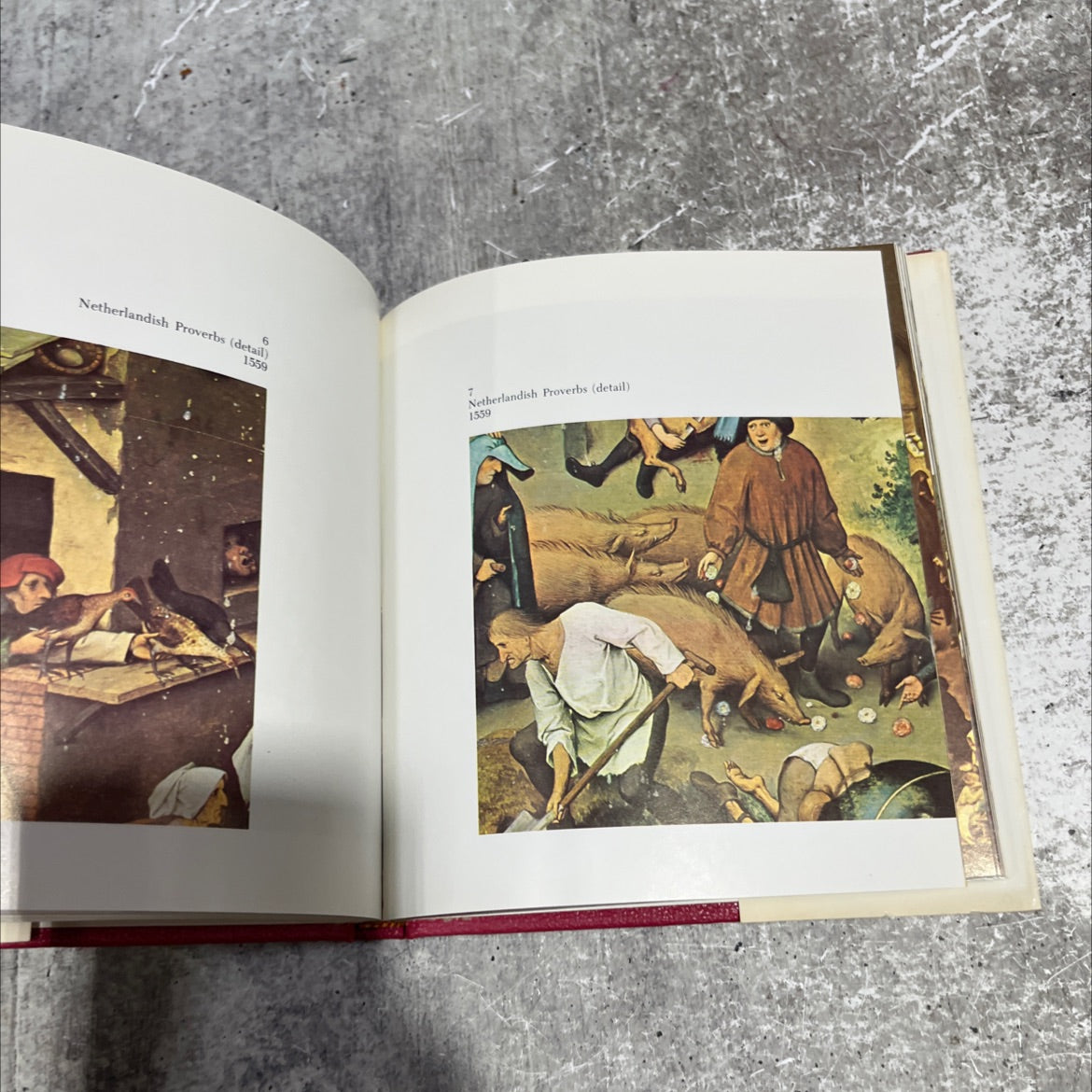 bruegel book, by Jacques Dopagne, 1970 Hardcover image 4