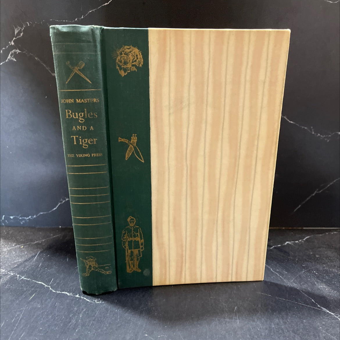 bugles and a tiger book, by john masters, 1956 Hardcover image 1