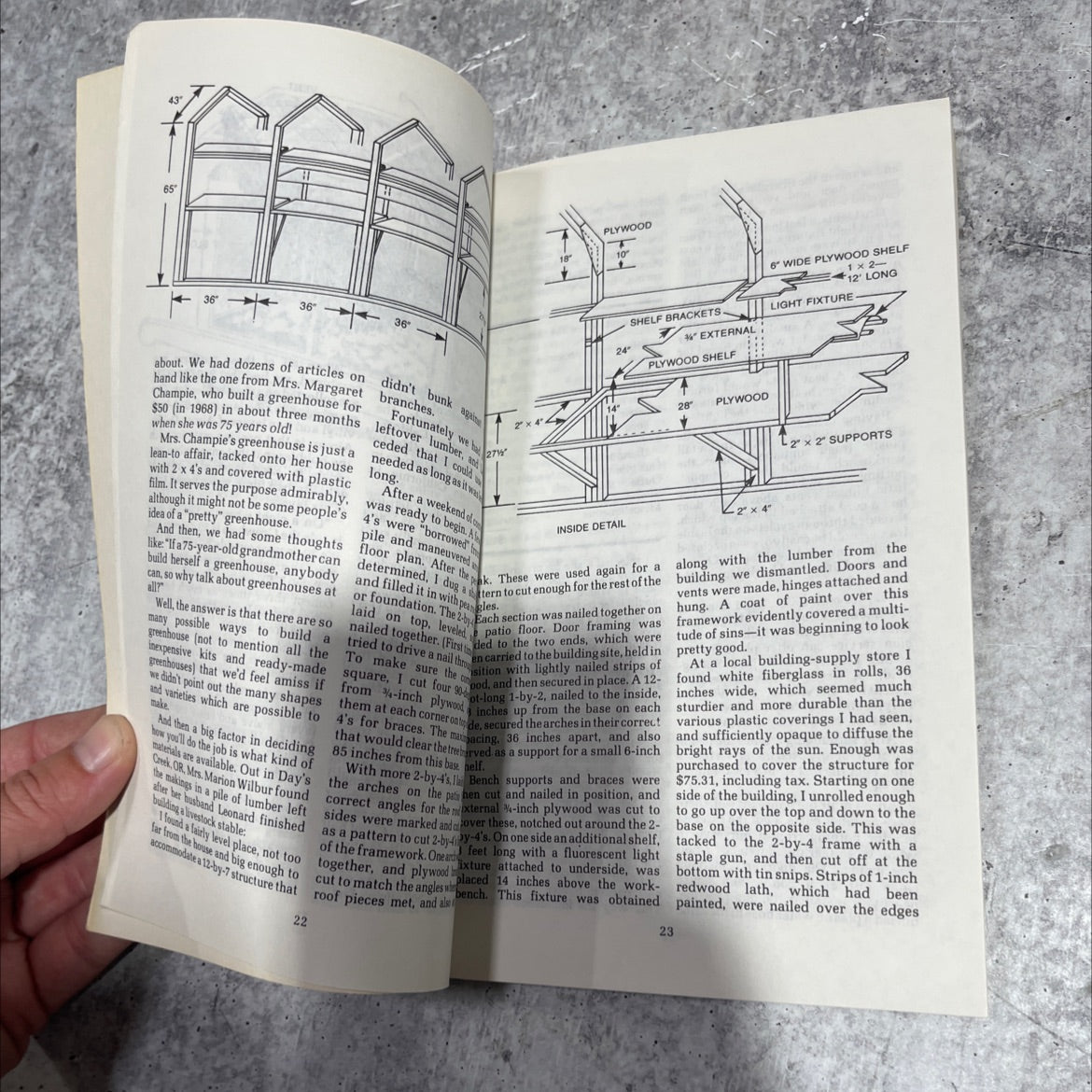 build-it yourself homestead book, by unknown, 1985 Paperback image 4