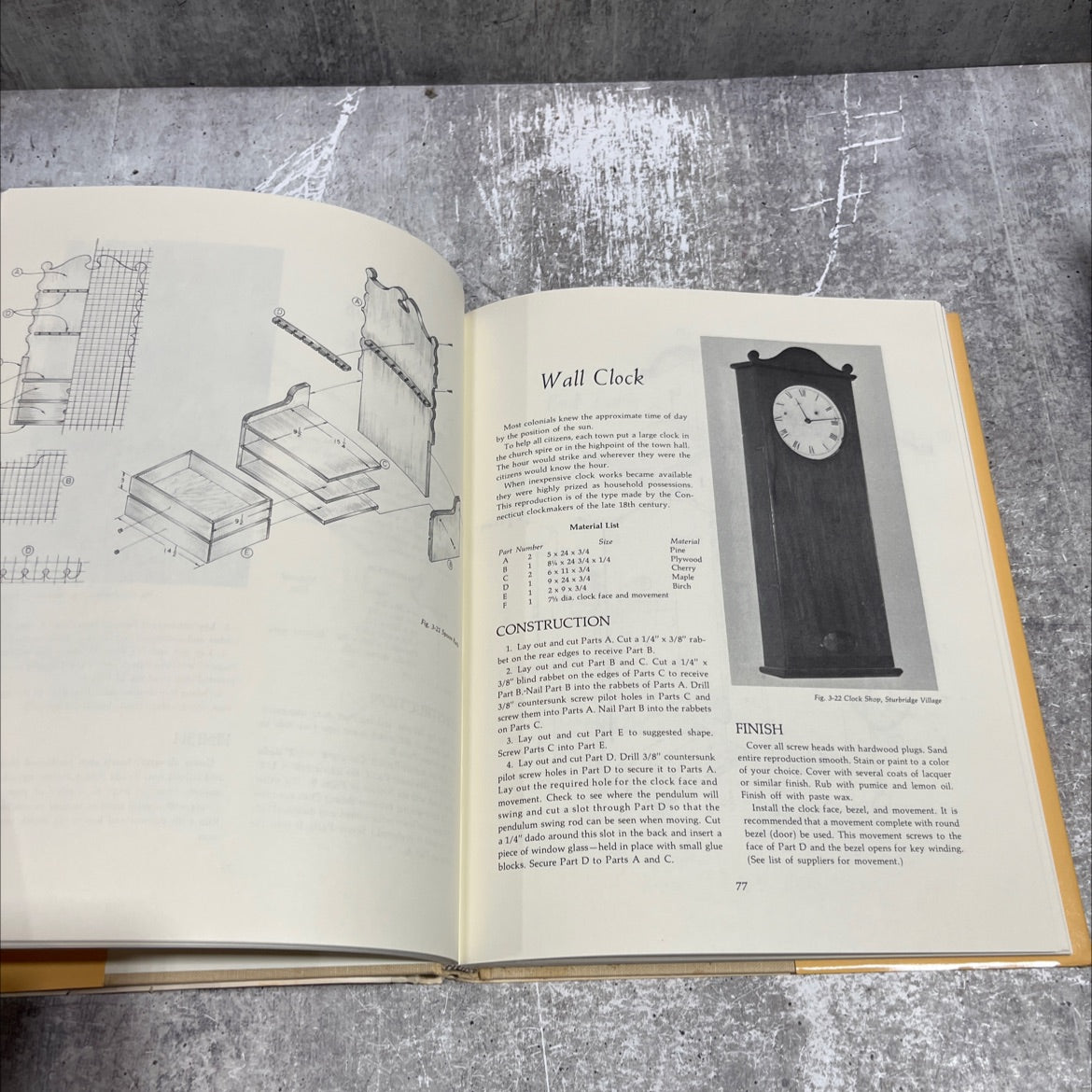building early american furniture book, by joseph daniele, 1978 Hardcover image 4
