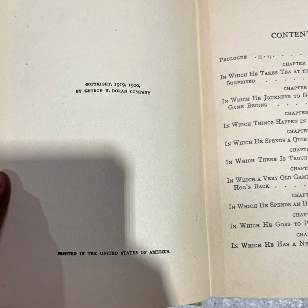 bull-dog drummond book, by cyril mcneile, 1920 Hardcover image 3