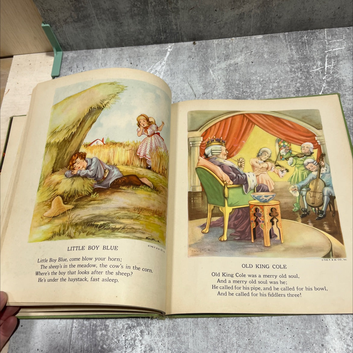 bura the brimful book trade mark a correction of mother goose rhymes animal stories book, by watty piper, 1939 Hardcover image 4