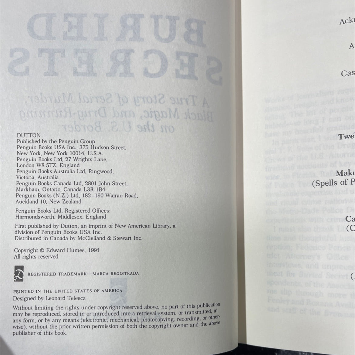 buried secrets a true story of serial murder black magic and drug-running on the u.s. border book, by edward humes, image 3