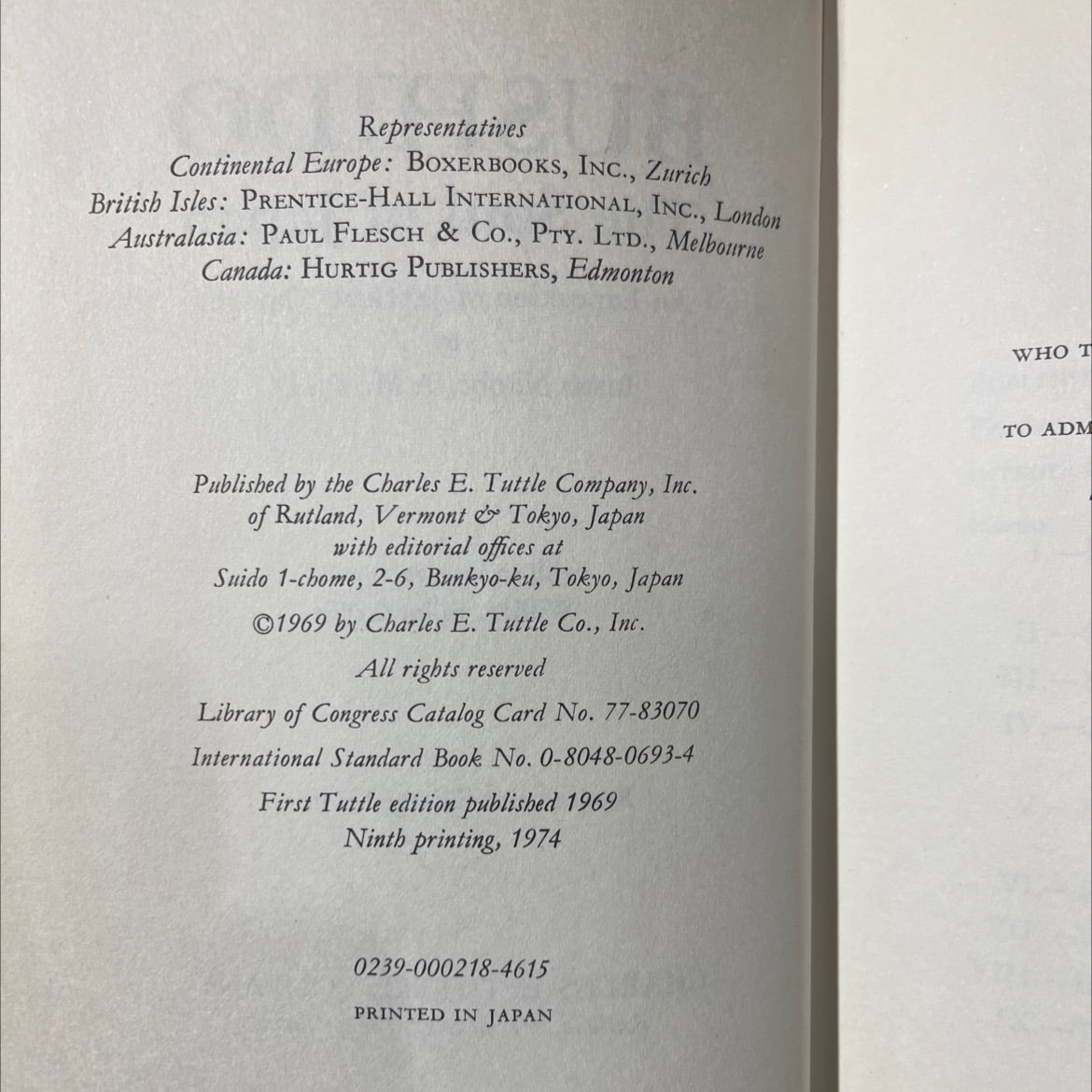 bushido the soul of japan an exposition of japanese thought book, by inazo nitobe, 1969 Hardcover image 3