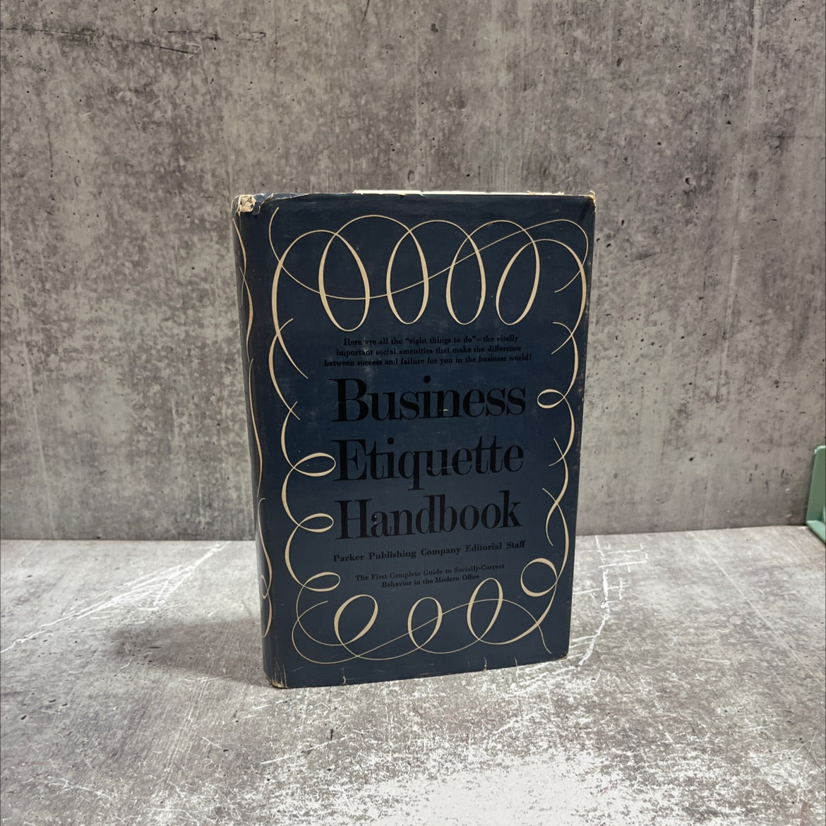 business etiquette handbook book, by parker publishing company editorial staff, 1972 Hardcover image 1