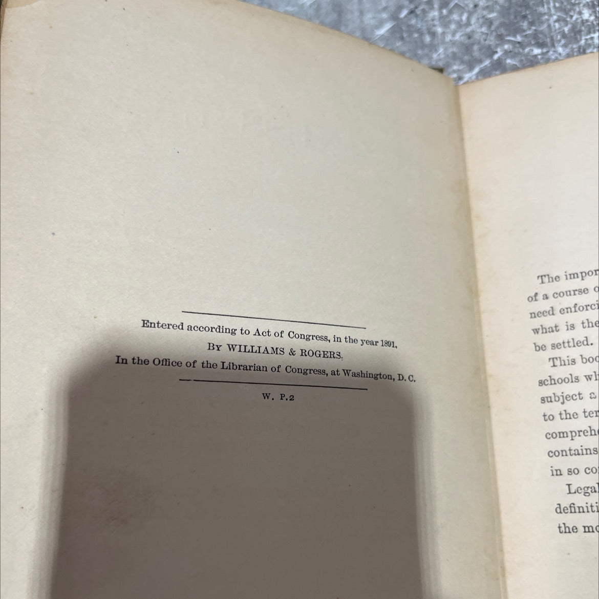 business law book, by myron t. bly, esq., 1891 Hardcover image 3