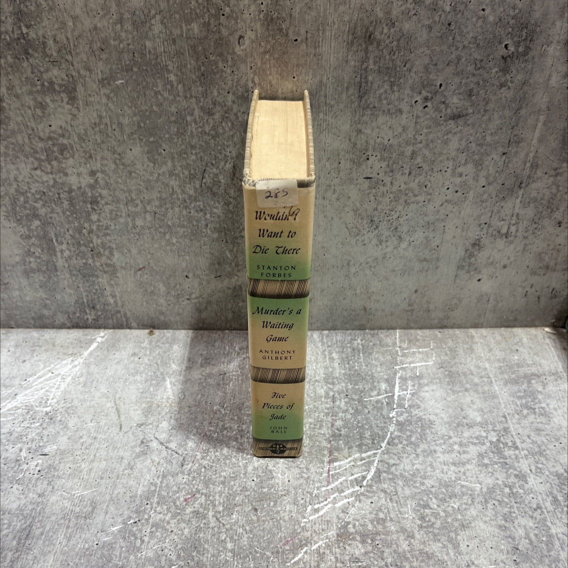 but i wouldn't want to die there book, by stanton forbes, 1972 Hardcover image 4