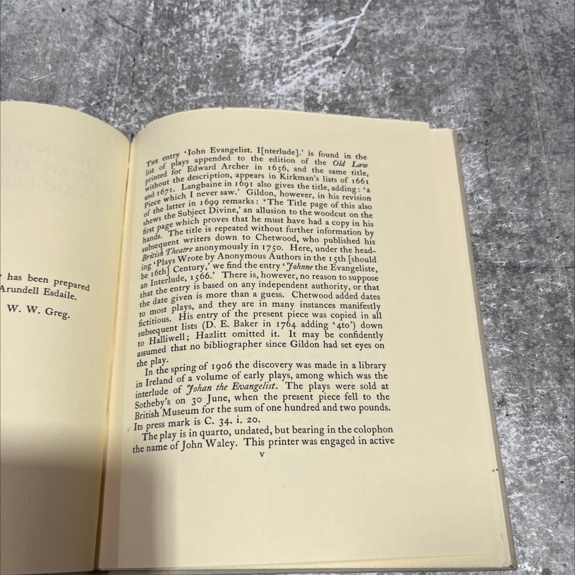 by the interlude of johan the evangelist book, by unknown, 1963 Hardcover image 4