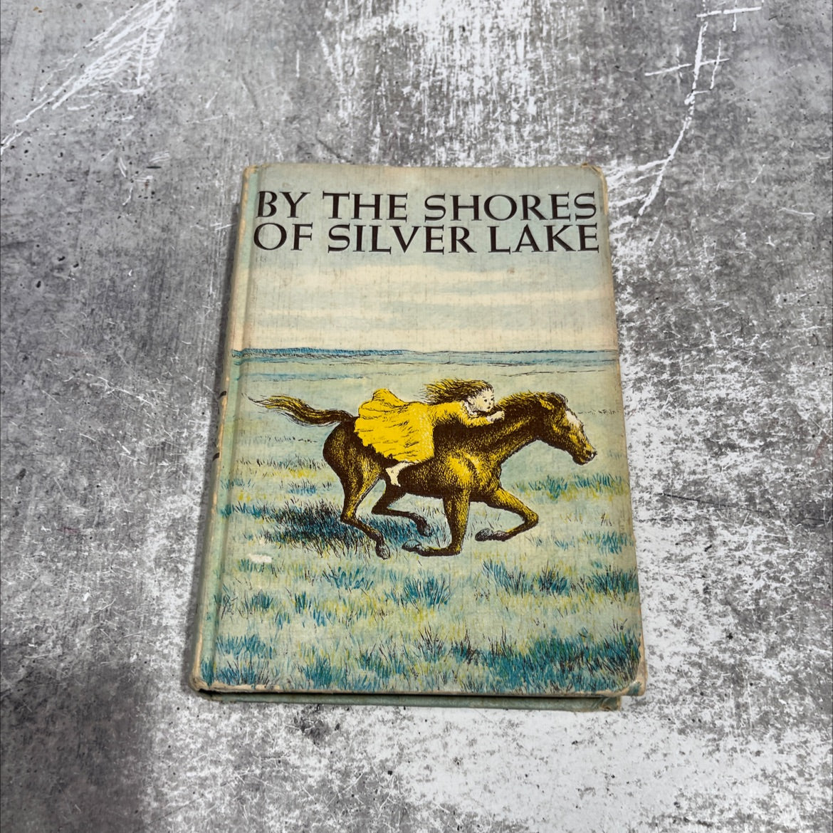 by the shores of silver lake book, by Laura Ingalls Wilder, 1953 Hardcover image 1