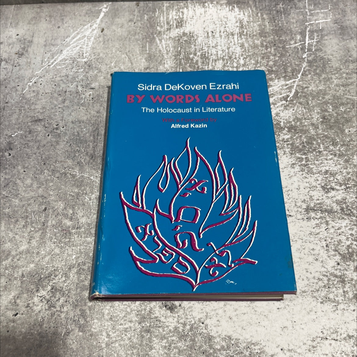 by words alone the holocaust in literature book, by sidra dekoven ezrahi, 1980 Hardcover image 1