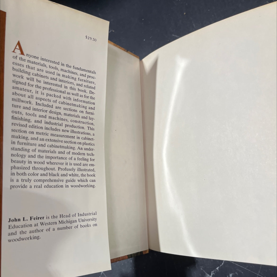 cabinetmaking and millwork revised book, by john l. feirer, 1977 Hardcover image 4