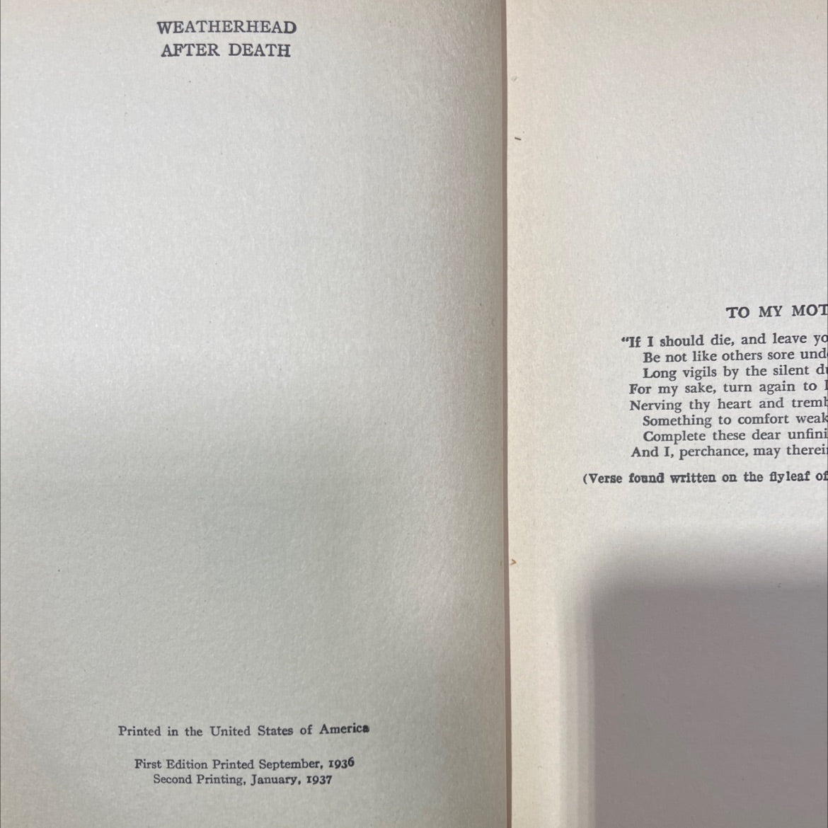 cad after death a popular statement of the modern christian view of life beyond the grave with a questionnaire for image 3
