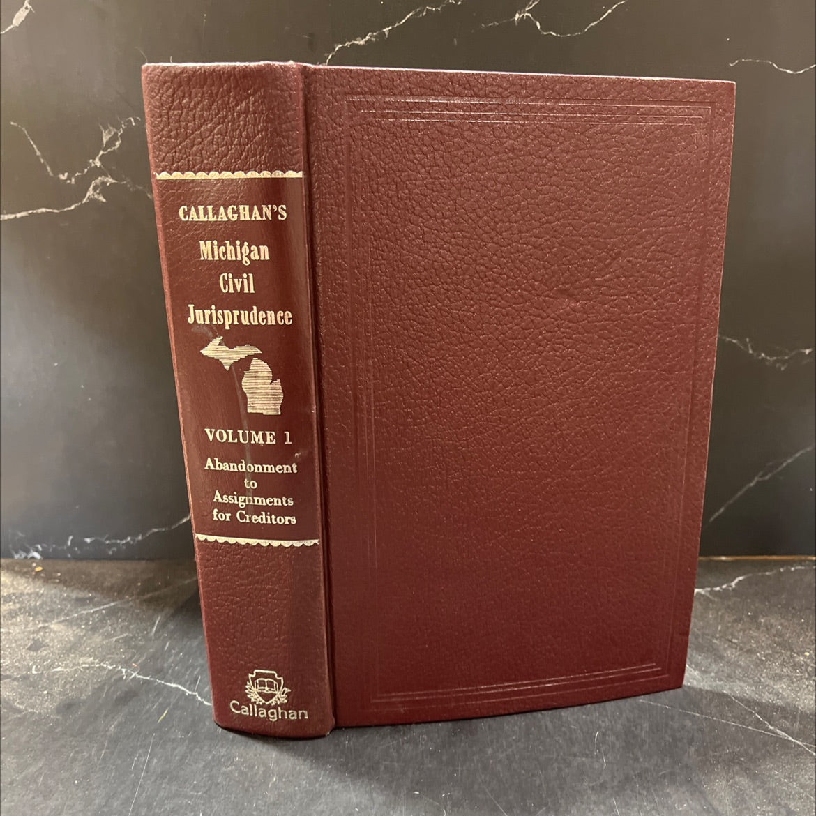 callaghan's michigan civil jurisprudence abandonment to assignments for creditors book, by rochelle j. brinnick, esq., image 1