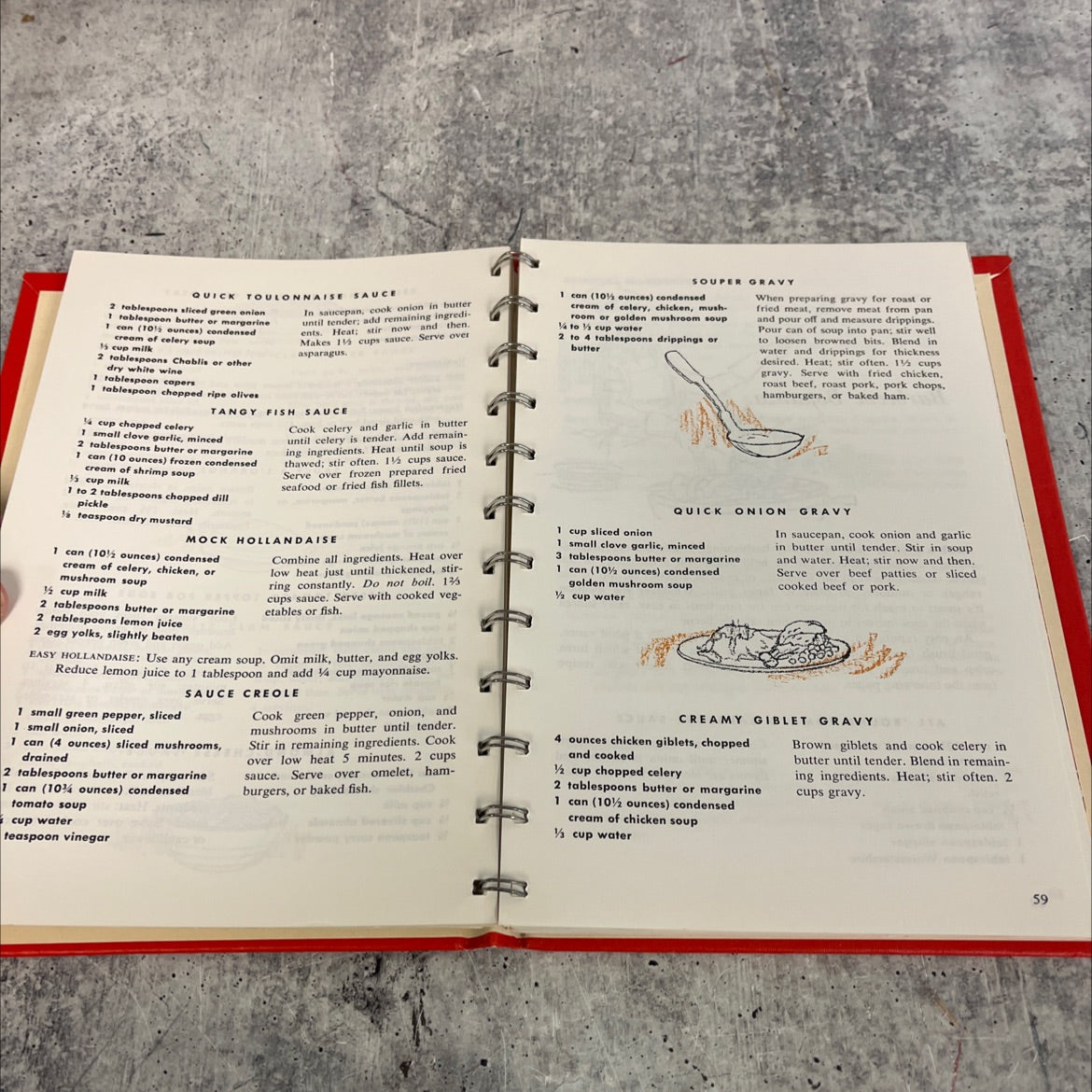 campbells soup a campbell cookbook cooking with soup book, by unknown, 1970 Hardcover image 3