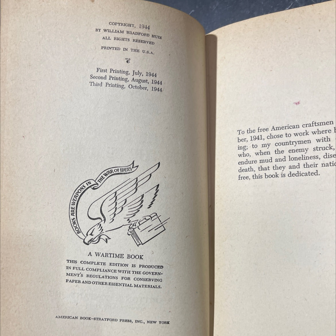 can do! the story of the seabees book, by william bradford huie, 1944 Hardcover image 3