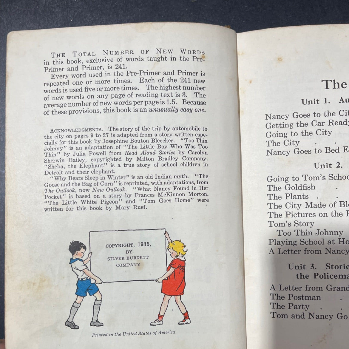 can white the unit activity reading series in city and country book, by nila banton smith, 1935 Hardcover image 3