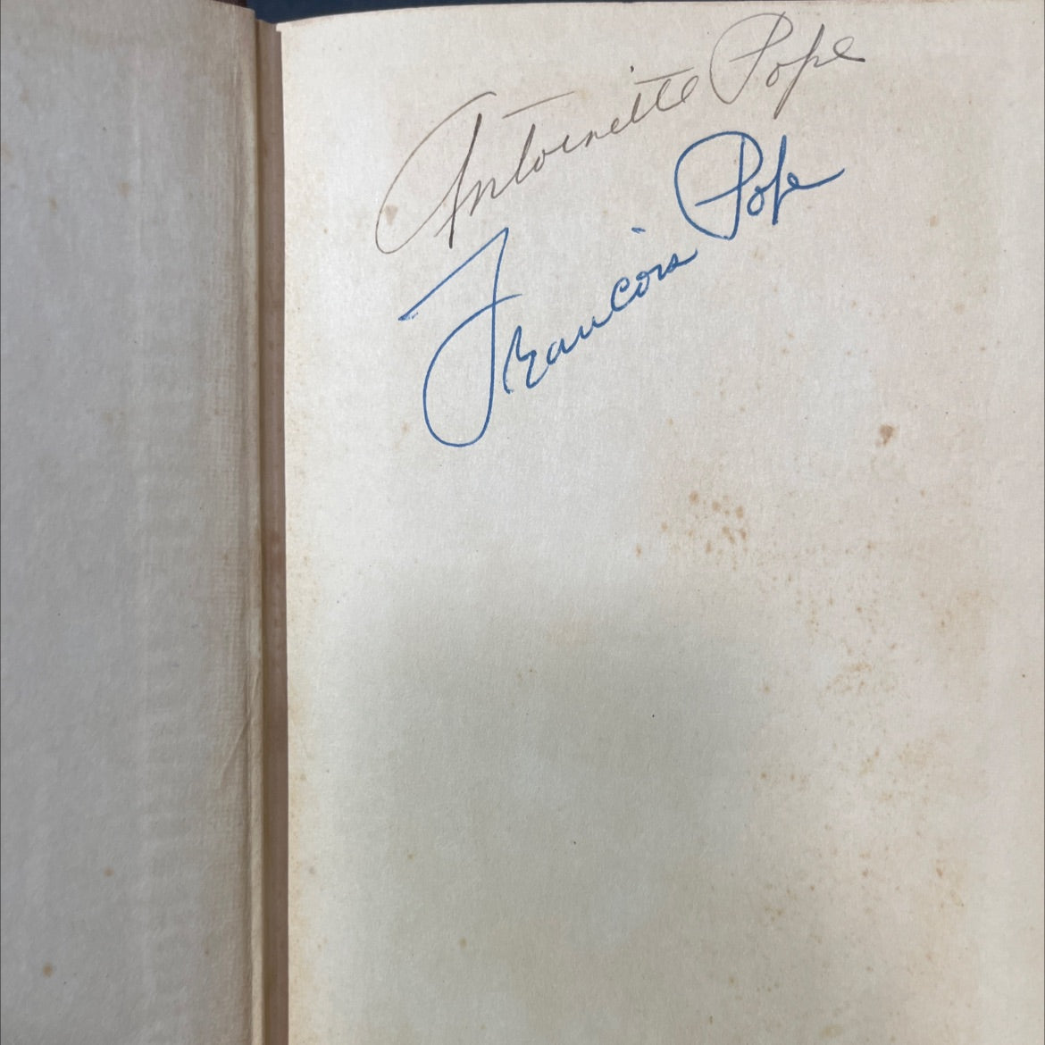 SIGNED candy book by antoinette and francois pope book, by Antoinette Pope, Francois Pope, 1949 Hardcover, First image 4