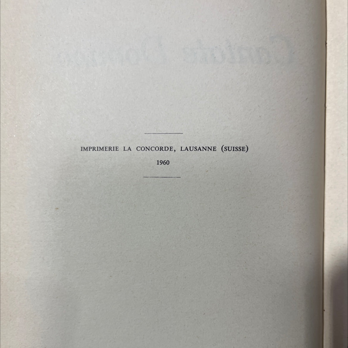 cantate domino book, by unknown, 1960 Hardcover image 3