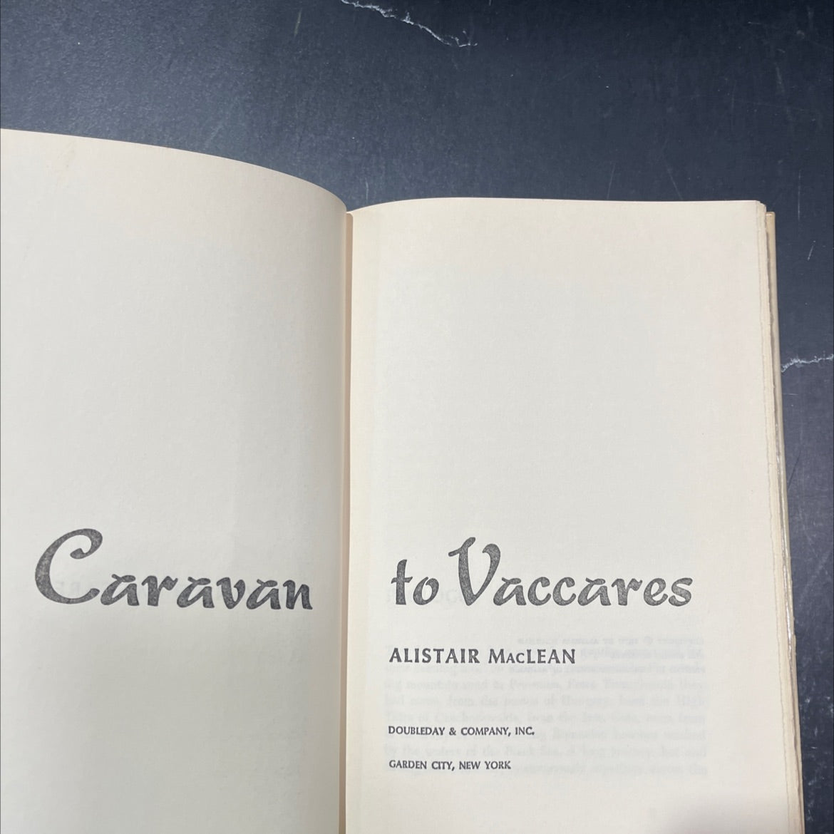 caravan to vaccares book, by alistair maclean, 1970 Hardcover image 2